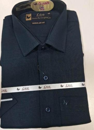 PL COTTONX LINEN DYED READYMADE SHIRT 42 HS